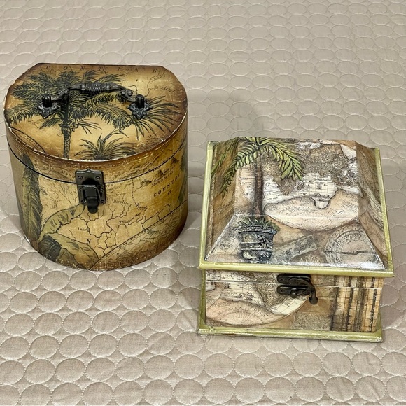 🌱 Large World Map Decorative Boxes - Picture 7 of 7